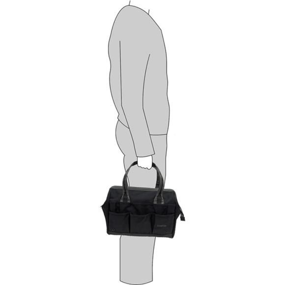 14inch Wide-Mouth Tool Bag, Multiple Purpose - Heavy Duty 900D Polyester (black) - Picture 7 of 7